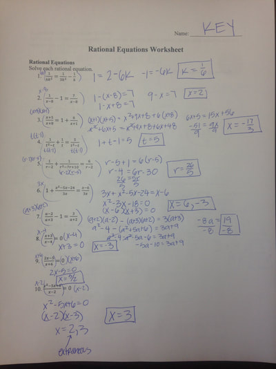 Pre-Calc Worksheet Solutions - Welcome to Mrs. Nykamp's Class!